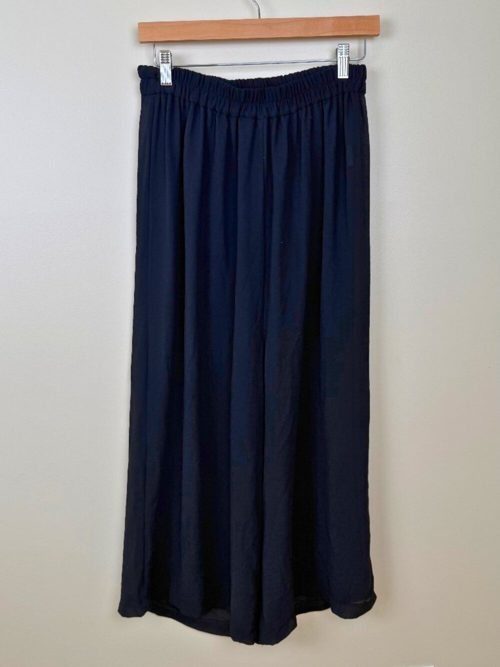 Rodebjer Wide Leg Sheer Pants | Size Small | Swedish Designer